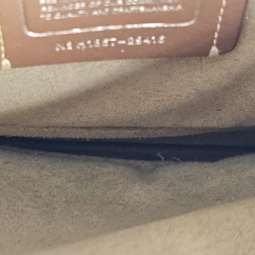 Coach Parker 1941 Rivets Chain Bag Signature Canvas Leather Genuine Snakeskin‎
